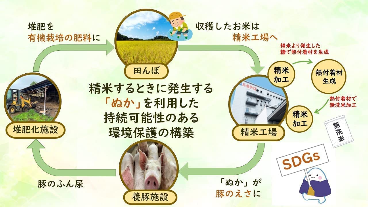 パールライス 令和6年産 福島県産 無洗米 天のつぶ 5kg 令和6年産 image 1